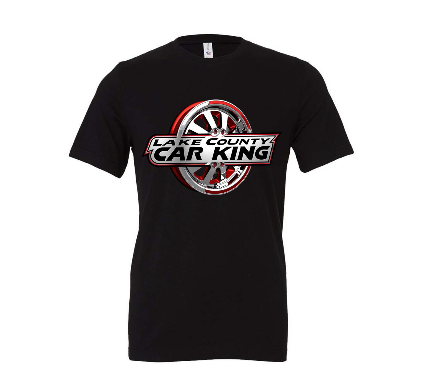 LAKE COUNTY CAR KING T-shirt