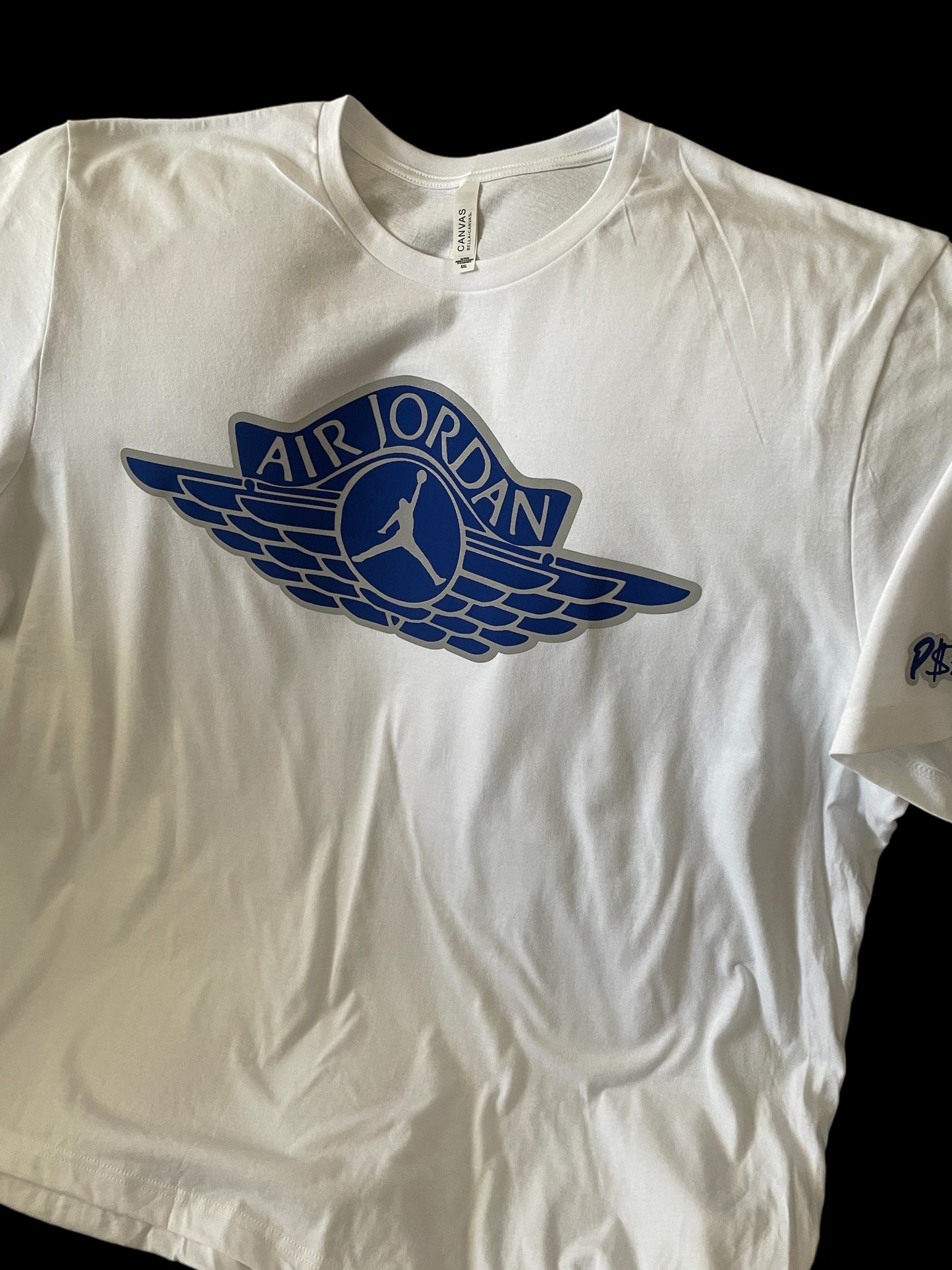 Flight Reflective Silver and Royal Blue