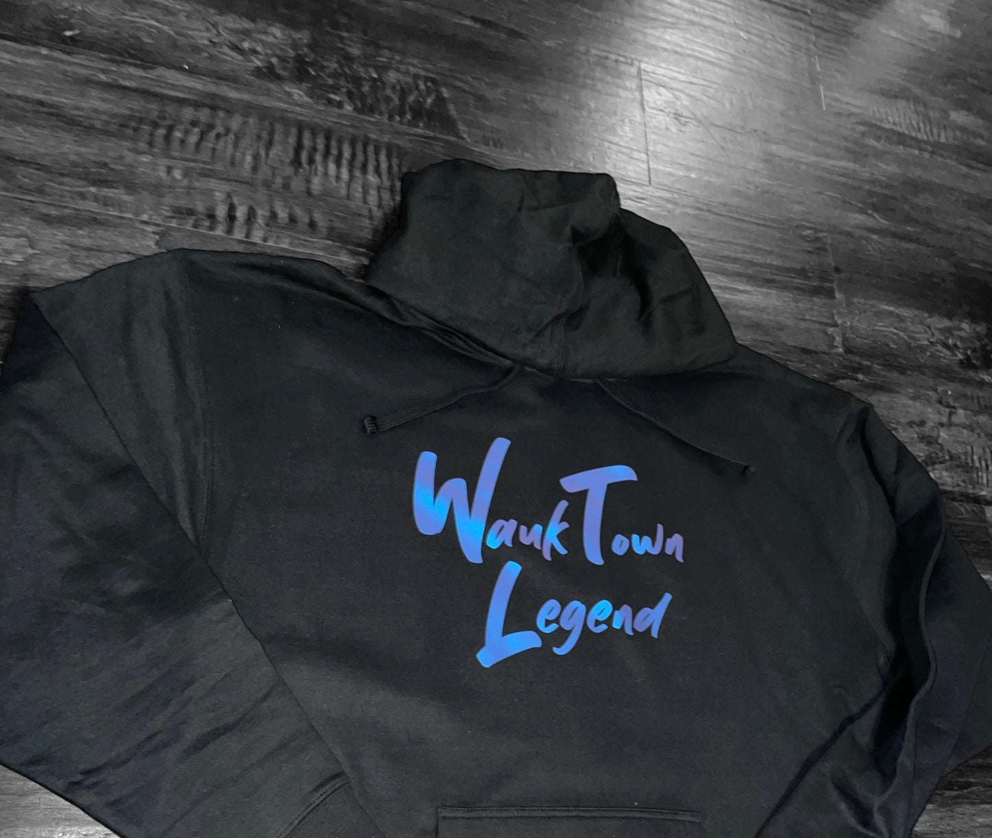 WaukTown Legend Hoodie Signature Initial $ Cuff