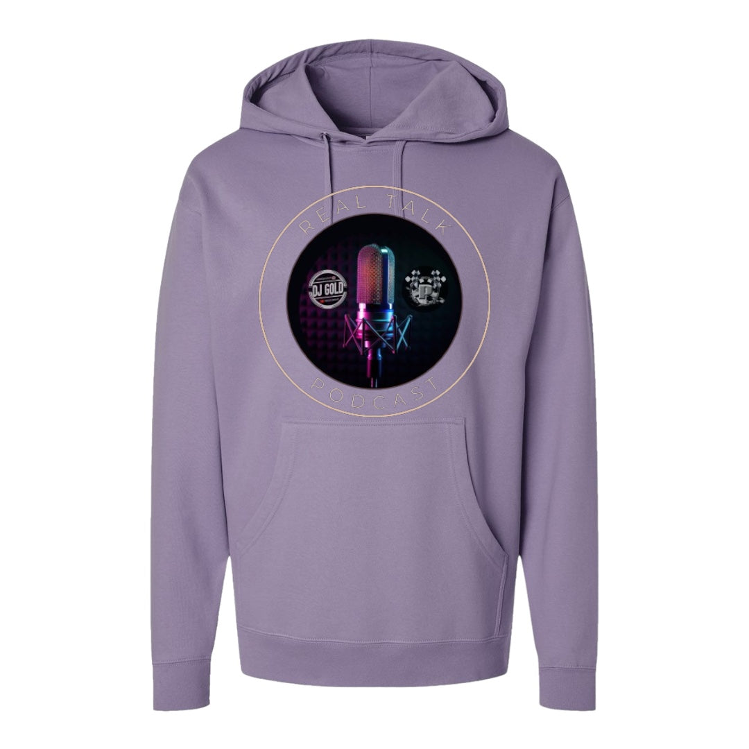 Real Talk Podcast Mid weight Hooded Sweatshirt