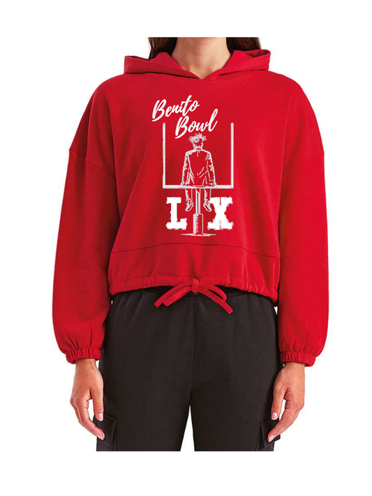 Benito Bowl LX Crop Top Sweatshirt!