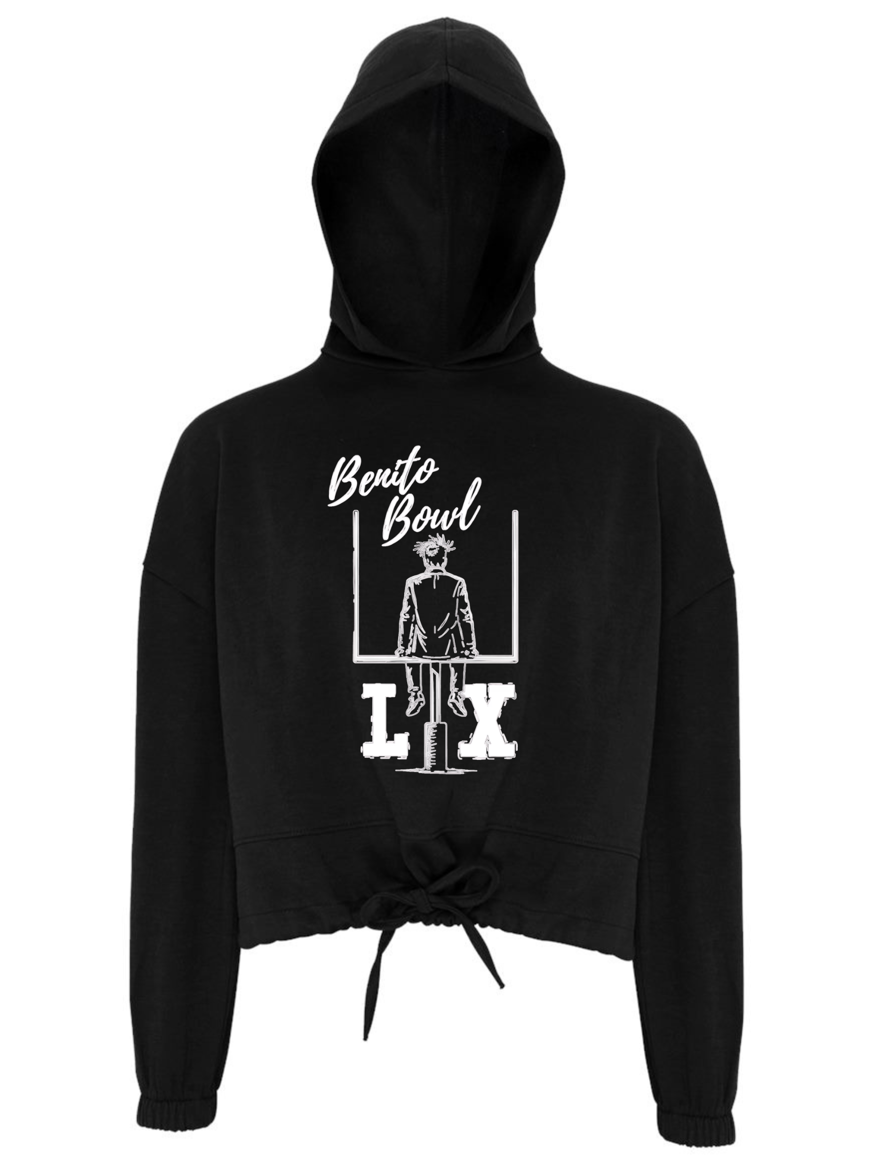 Benito Bowl LX Crop Top Sweatshirt!