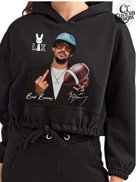 Crop Top Hoodie Benito Don’t Play!