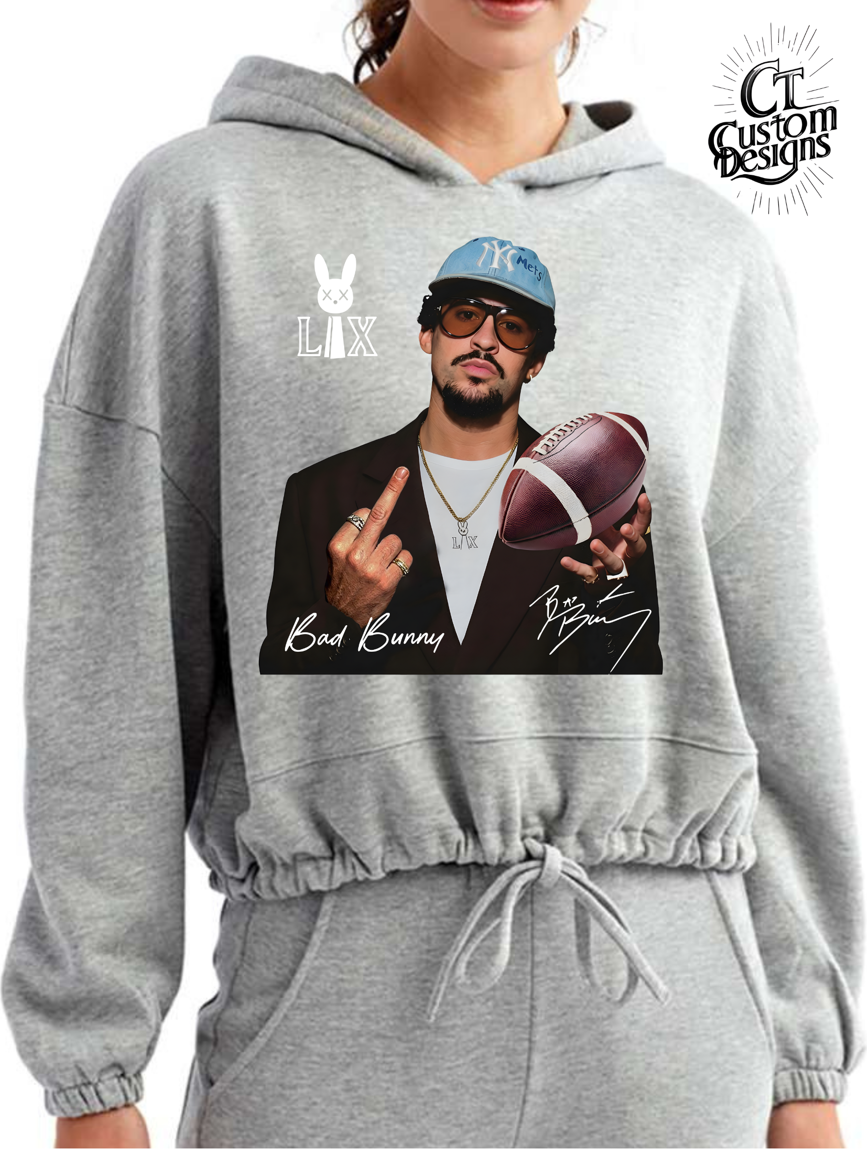 Crop Top Hoodie Benito Don’t Play!