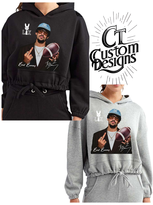 Crop Top Hoodie Benito Don’t Play!