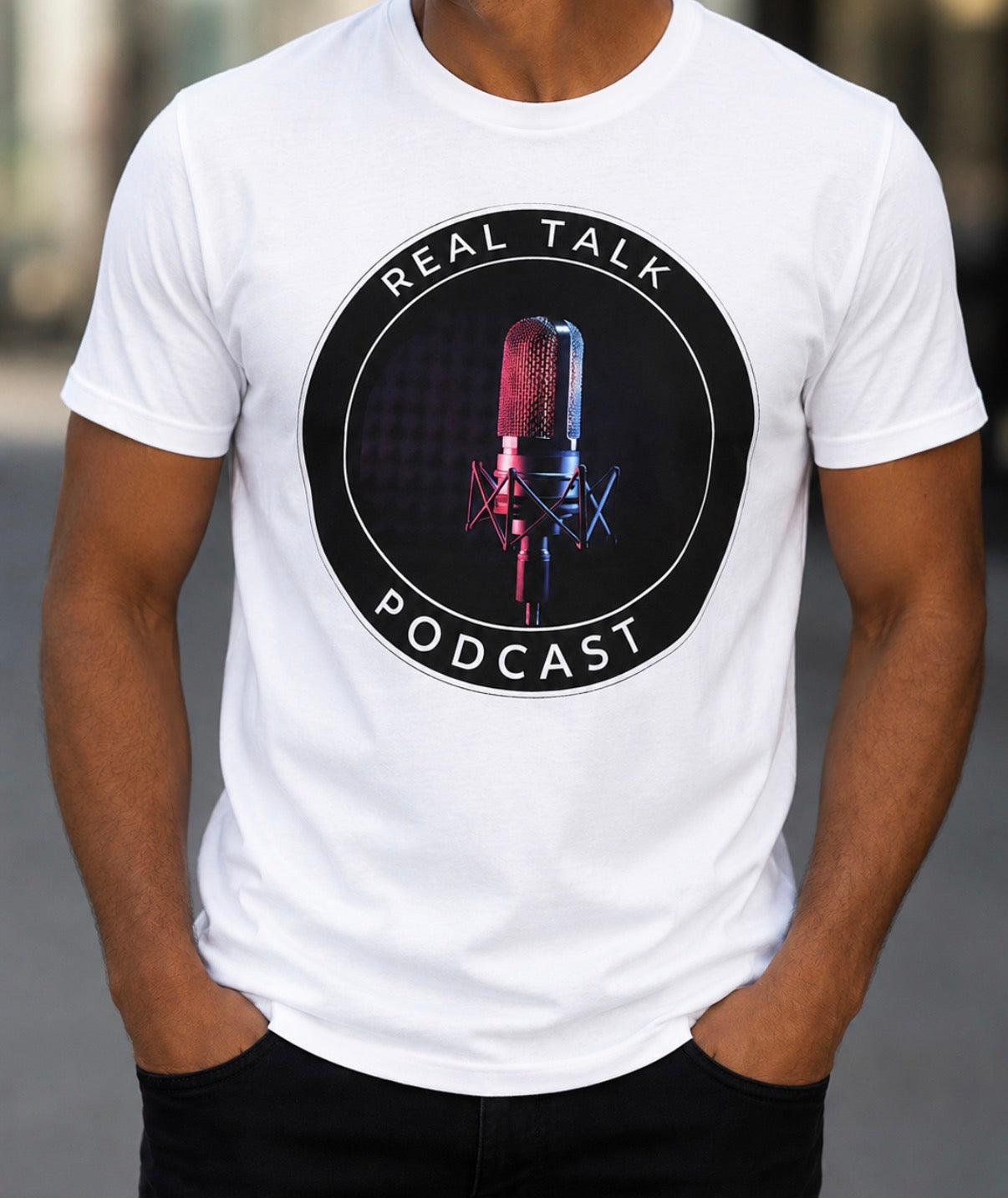 Real Talk Podcast T-shirt